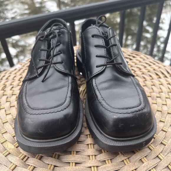 The Original Dr. Martens Shoes Oxford MADE IN ENGLAND Black Size 5 8782 Leather main image 8